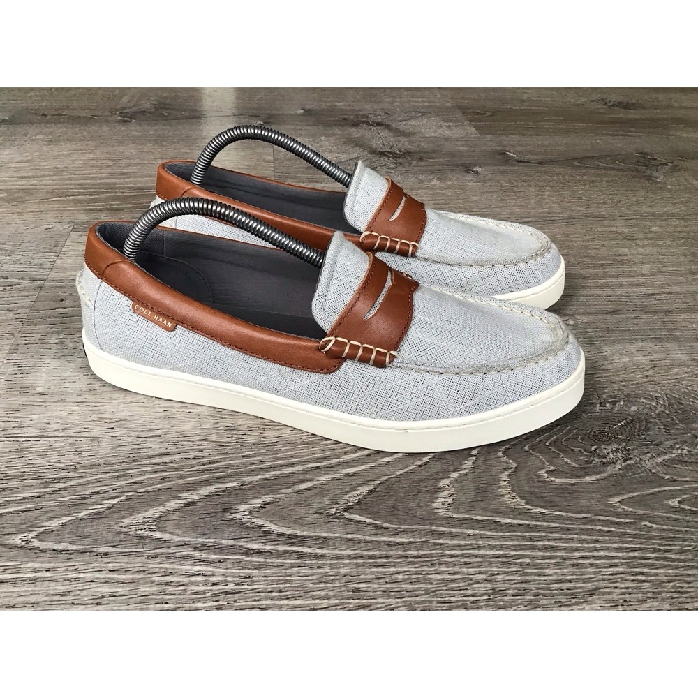 Cole Haan Nantucket Penny Loafer Men's Light Blue Slip On Shoes Size 9.5 C40517